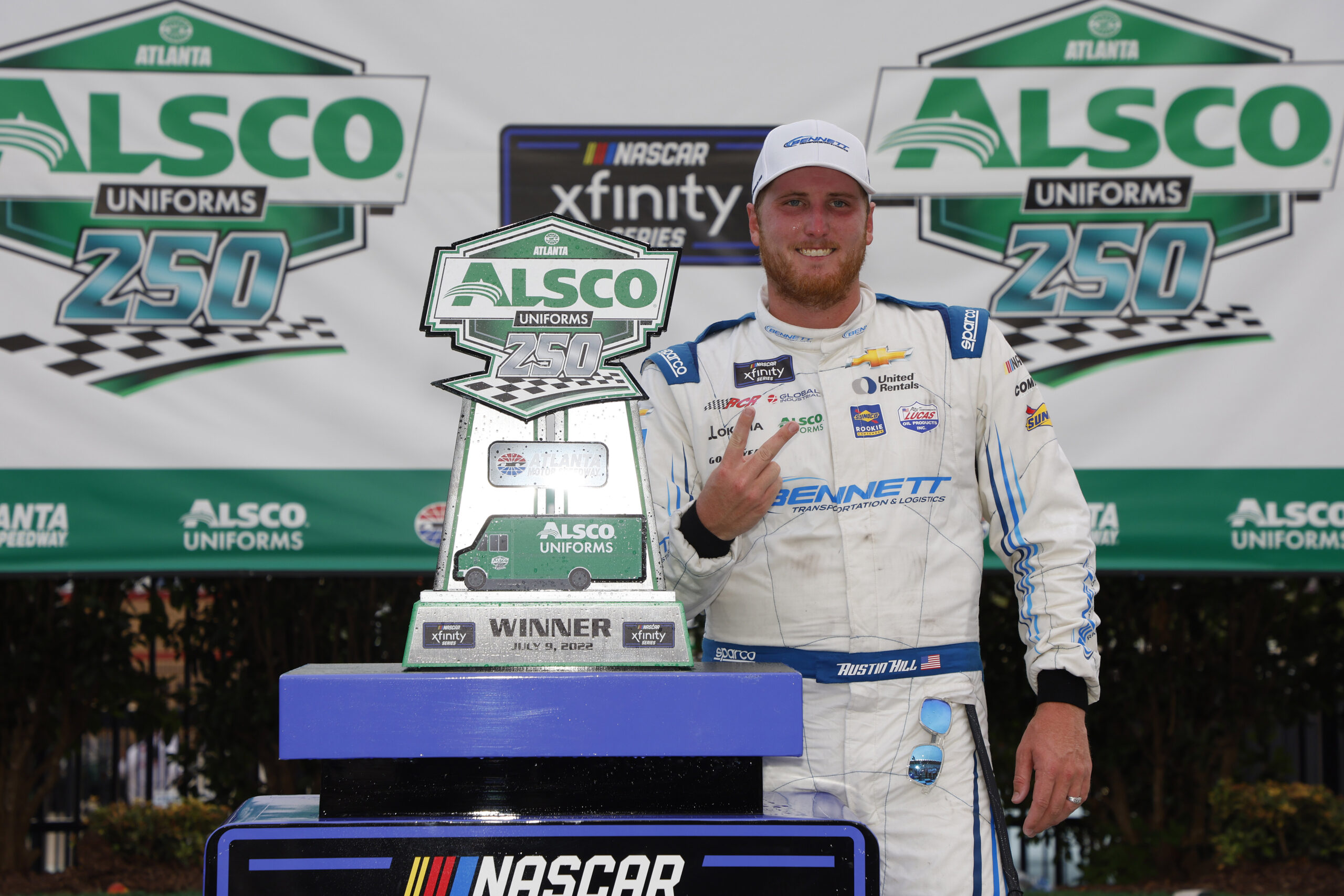 Austin Hill and the No. 21 Team Win Second NASCAR Xfinity Series Race ...