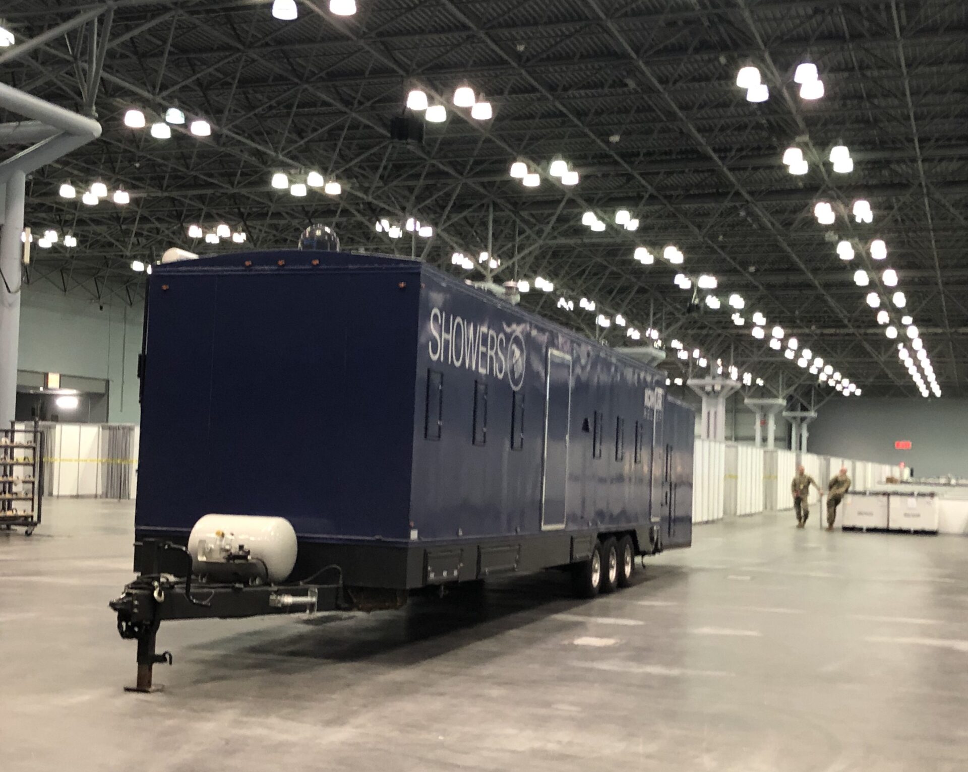 Bennett Owner Operator Delivers Kohler Relief Showering Trailer for ...
