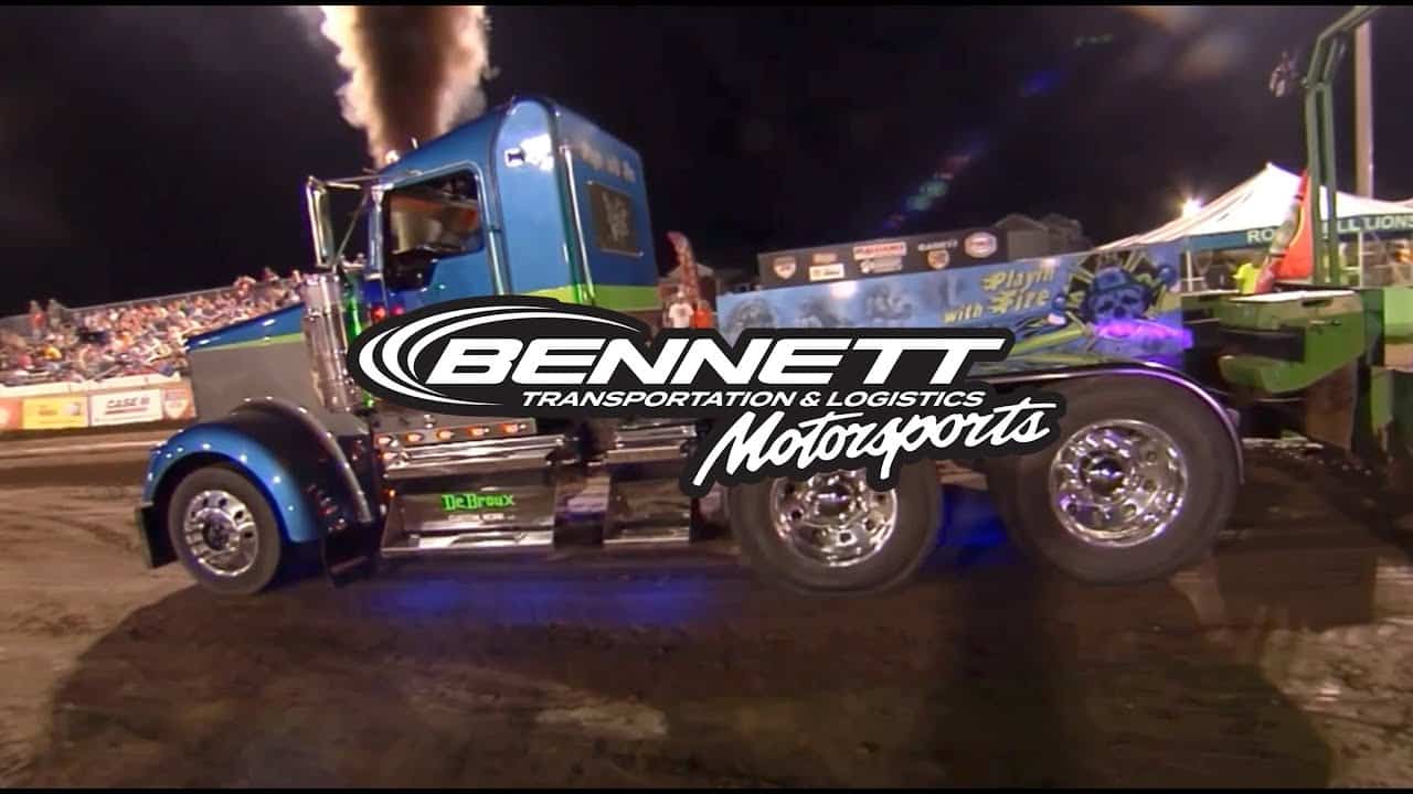 Pro Pulling League - Champion Spotlight: The MAC Trailer Hot Rod Semi class  was a battle between two competitors for 2018 with Ryan Debroux and the  Playin' With Fire Kenworth and the